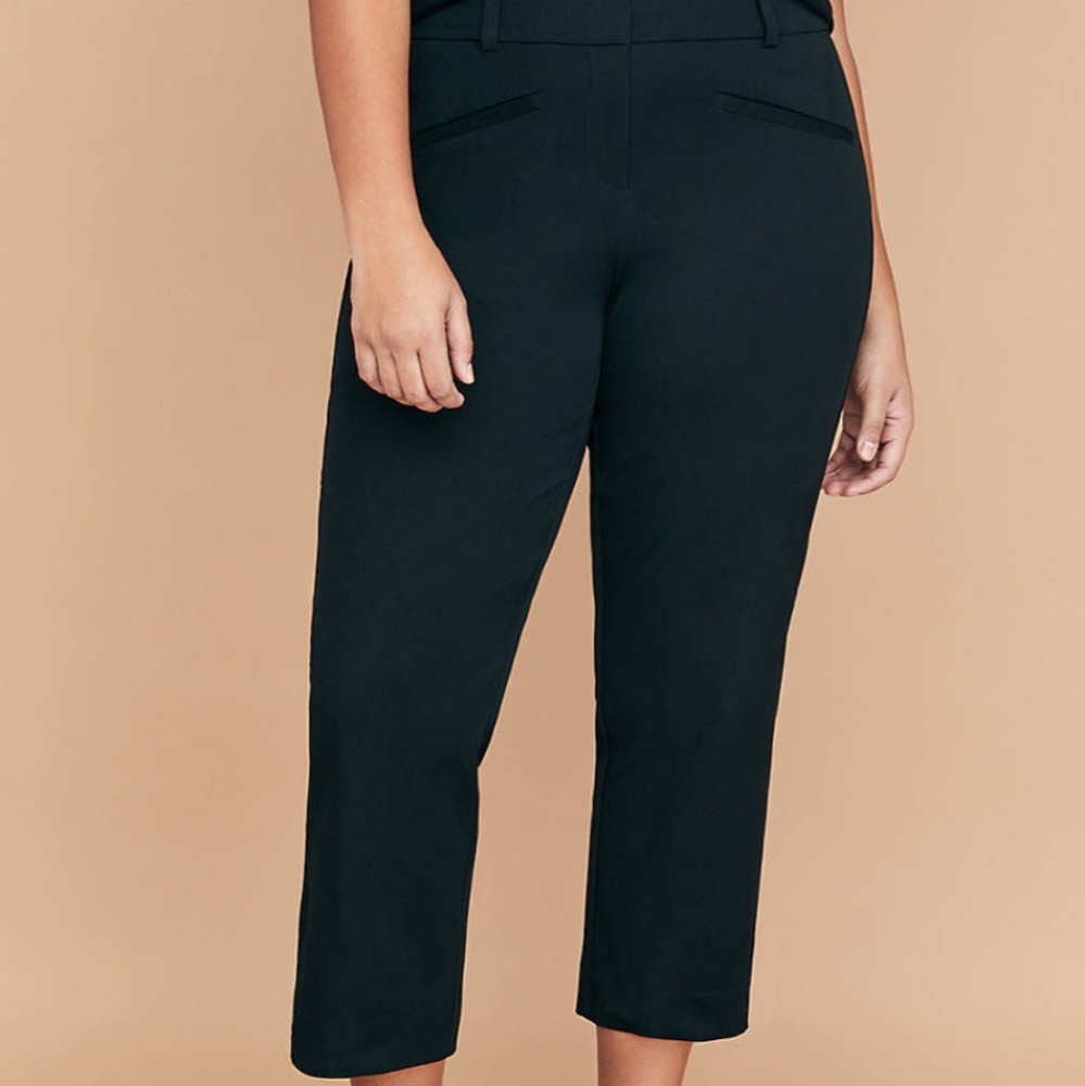 {Torrid}Black Ponte Capris